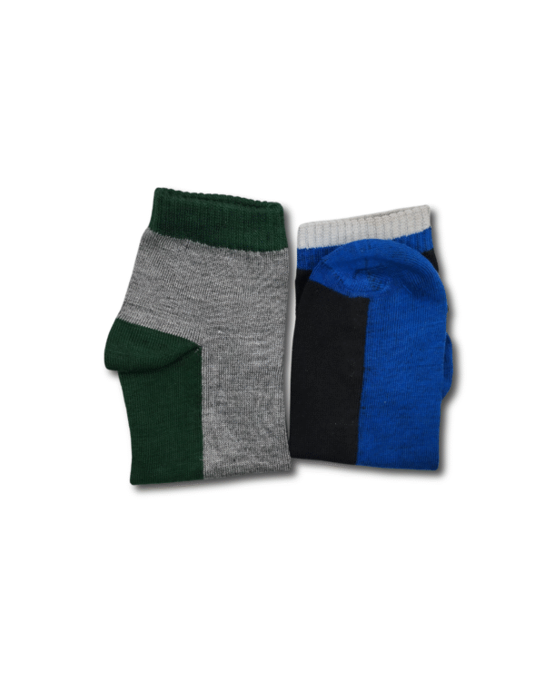 four different pattern color sports socks - Image 3