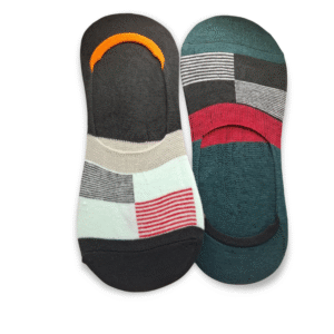 Urban Block Patch No-Show Socks (Ankle Socks)