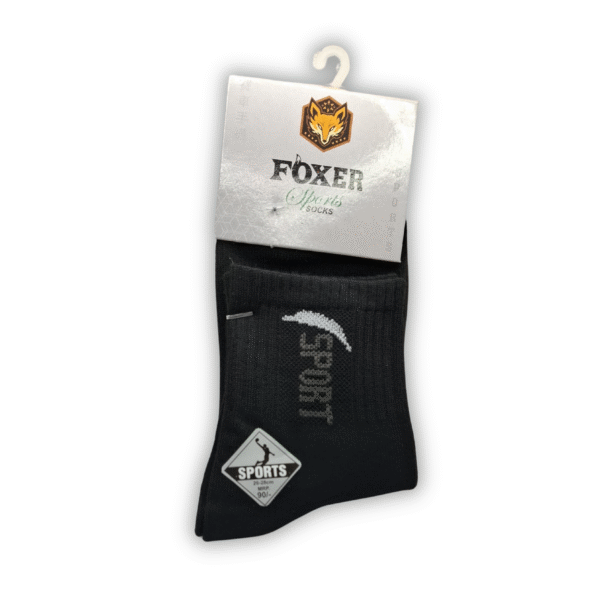 Foxer Sports Crew Socks – Dual Pack - Image 6