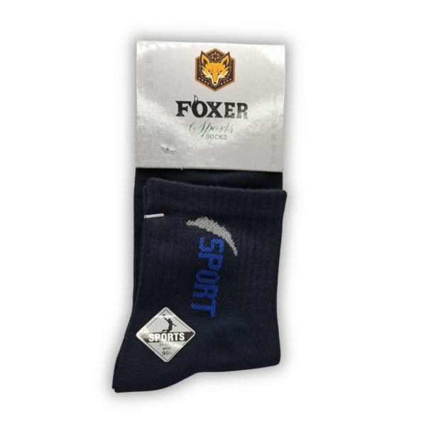 Foxer Sports Crew Socks – Dual Pack - Image 4