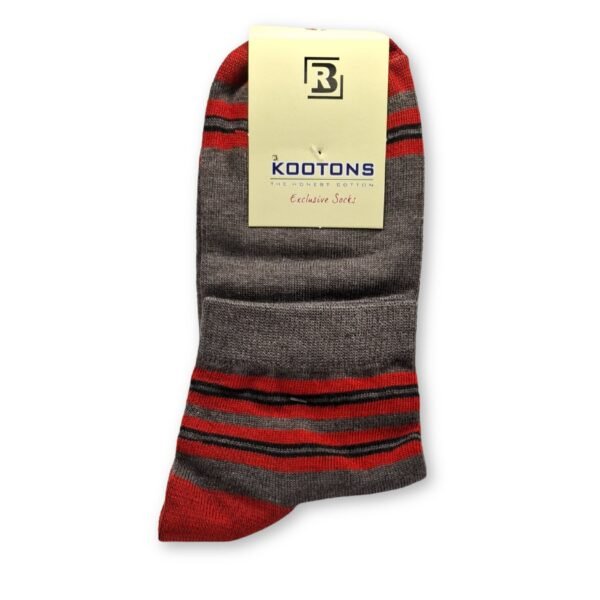 KOOTONS “Stripe Vibe” Dual-Color Socks - Image 3