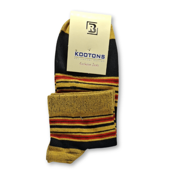 KOOTONS “Stripe Vibe” Dual-Color Socks - Image 2
