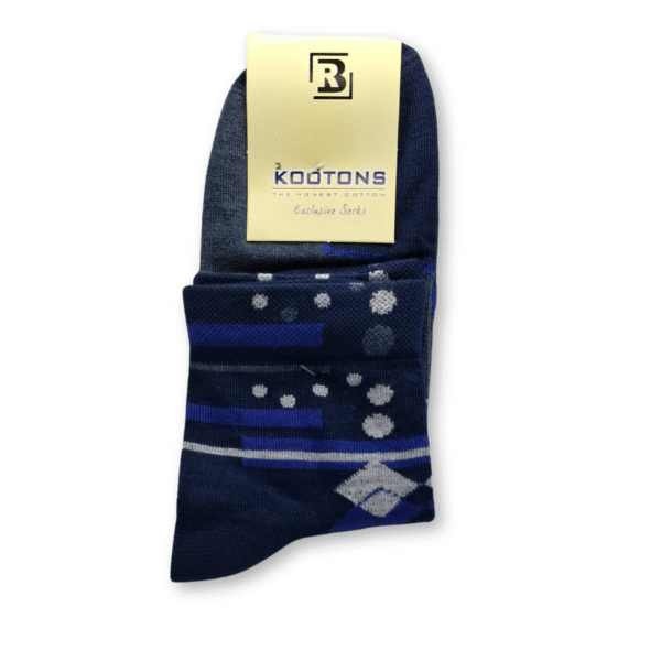KOOTONS “Geo Splash” Artistic Socks - Image 2