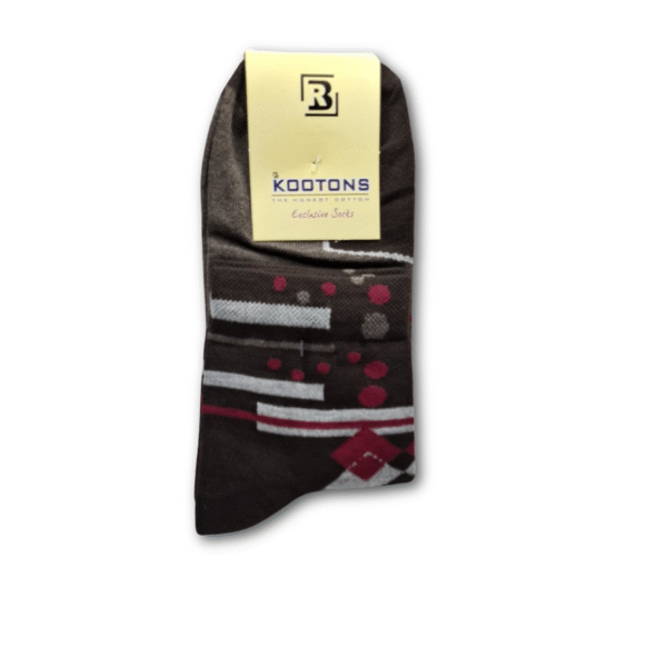 KOOTONS “Geo Splash” Artistic Socks - Image 5